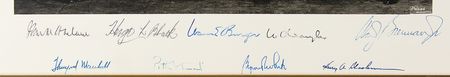 Lot #75 Burger Court Signed Photograph - Image 2