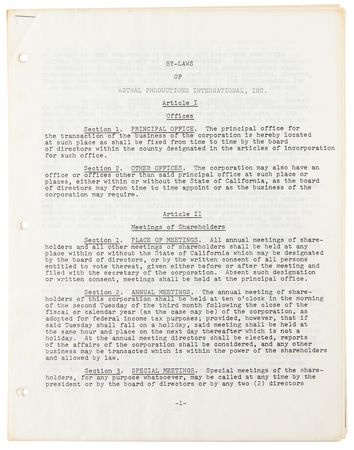 Lot #683 Steve McQueen Document Signed - Image 2