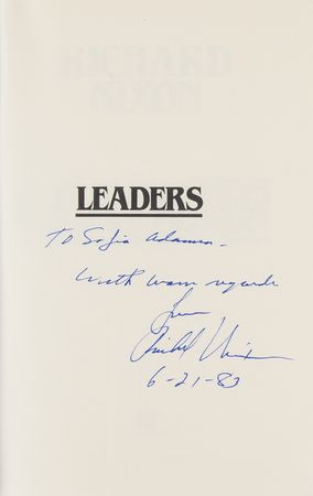 Lot #47 Richard Nixon (2) Signed Books - Image 2