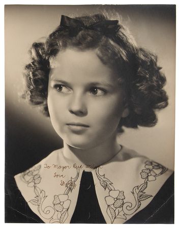 Lot #789 Shirley Temple Signed Photograph - Image 1