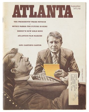 Lot #27 Jimmy Carter's Personally-Owned Portfolio and Associated Archive - Image 8