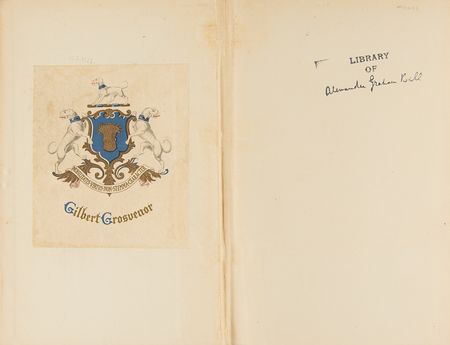 Lot #84 Alexander Graham Bell's Personally-Owned Book: Scarce 1909 book on Darwin's theory from the library of Alexander Graham Bell - Image 2