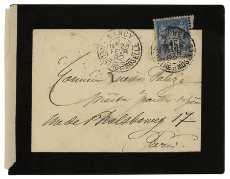 Lot #414 Emile Galle Autograph Letter Signed - Image 4