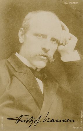 Lot #123 Fridtjof Nansen Signed Photograph - Image 1