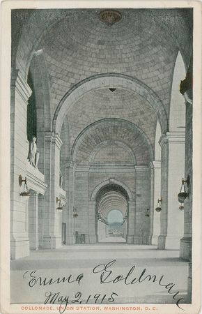 Lot #189 Emma Goldman Signed Photograph - Image 1