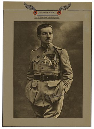 Lot #342 Rene Fonck Signed Photograph