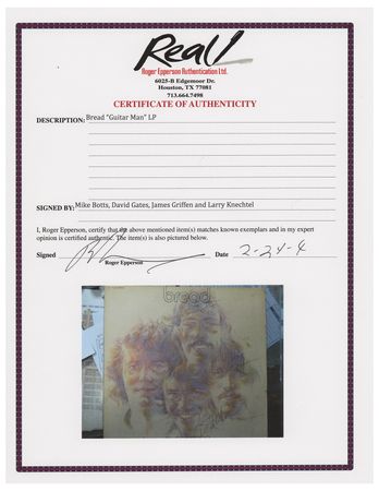 Lot #661 Bread Signed Album - Image 3