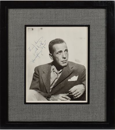 Lot #670 Humphrey Bogart Signed Photograph - Image 2