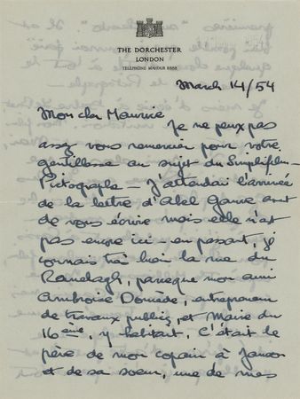 Lot #688 Preston Sturges Autograph Letter Signed - Image 2