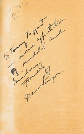 Lot #560 Damon Runyon Signed Book - Image 2