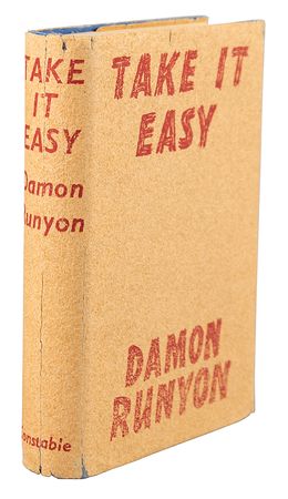 Lot #560 Damon Runyon Signed Book - Image 3