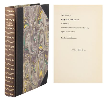 Lot #522 William Faulkner Signed Book - Image 1
