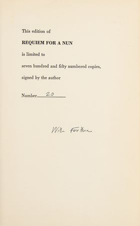 Lot #522 William Faulkner Signed Book - Image 2