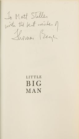 Lot #507 Thomas Berger Signed Book - Image 2