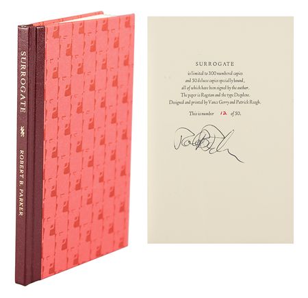Lot #558 Robert B. Parker Signed Book - Image 1