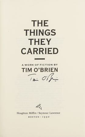 Lot #555 Tim O'Brien (2) Signed Books - Image 3