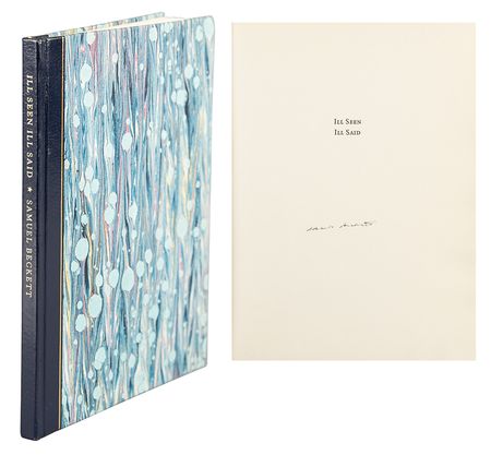Lot #503 Samuel Beckett Signed Book - Image 1