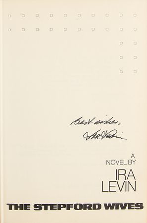 Lot #544 Ira Levin (2) Signed Books - Image 2