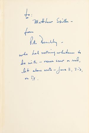 Lot #506 Peter Benchley: 