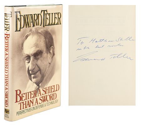 Lot #293 Edward Teller (3) Signed Items - Image 1