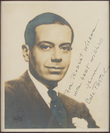 Lot #623 Cole Porter Signed Photograph - Image 1