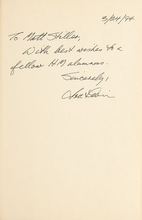 Lot #545 Ira Levin Signed Book and Typed Letter Signed - Image 2