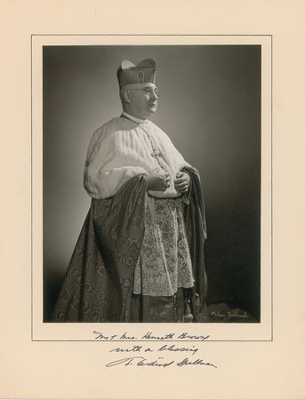 Lot #285 Francis Cardinal Spellman Signed Photograph - Image 1