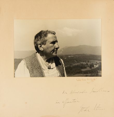Lot #493 Gertrude Stein Signed Oversized