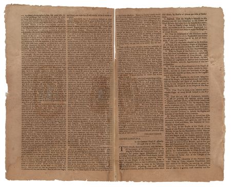 Lot #195 John Hancock: Early Revolutionary New York newspaper addressing Boston merchants and their boycott of British goods 