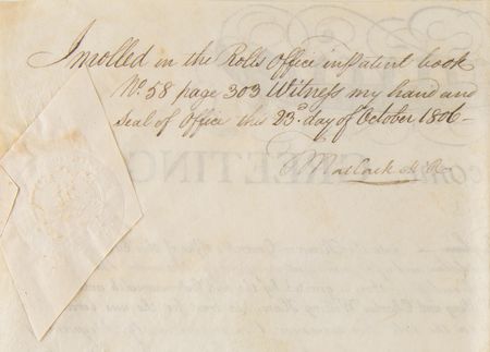 Lot #245 Thomas McKean Document Signed - Image 2
