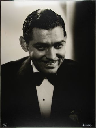 Lot #675 George Hurrell Signed Oversized Limited Edition Print of Clark Gable - Image 1