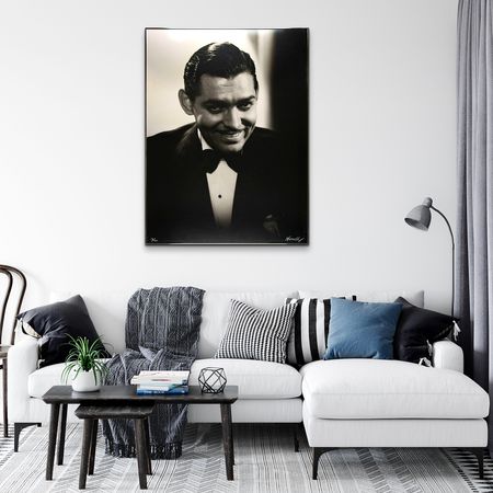 Lot #675 George Hurrell Signed Oversized Limited Edition Print of Clark Gable - Image 3