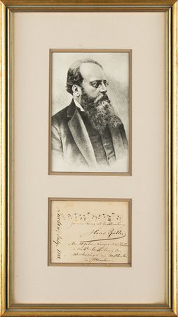 Lot #607 Hans Richter Autograph Musical Quotation Signed - Image 1
