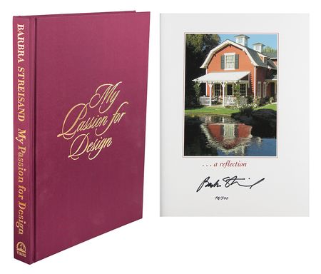 Lot #787 Barbra Streisand Signed Book - Image 1