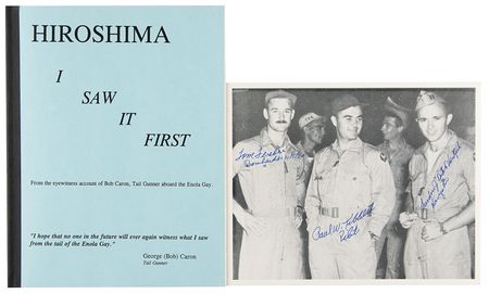 Lot #336 Enola Gay (2) Signed Items - Image 2