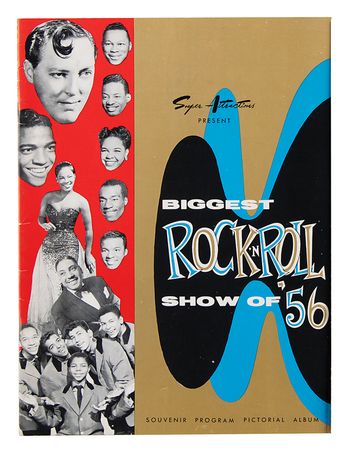 Lot #650 Rock and Roll: 1956 and 1957 Programs Program - Image 1