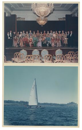 Lot #44 Jacqueline Kennedy Hand-Annotated Photograph - Image 1