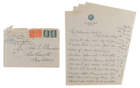 Lot #43 Jacqueline Kennedy: Bouvier Family Archive - Image 2