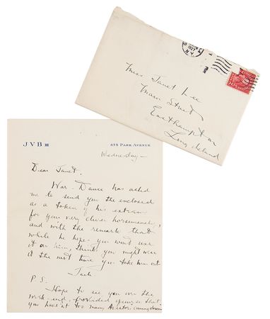 Lot #43 Jacqueline Kennedy: Bouvier Family Archive - Image 5
