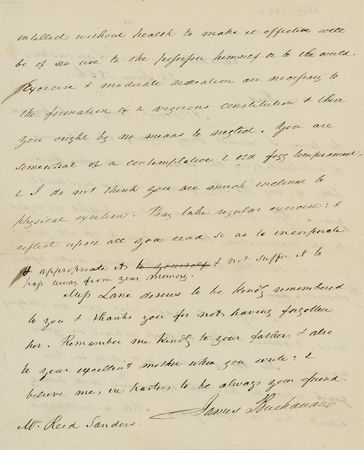 Lot #9 James Buchanan: 