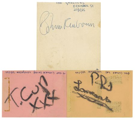 Lot #583 David Bowie Signature - Image 2
