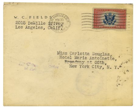 Lot #721 W. C. Fields: In late 1939, Fields concedes: 