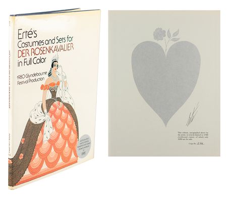 Lot #438 Erte Signed Book - Image 1