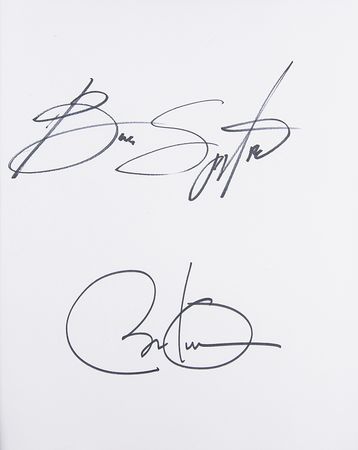 Lot #54 Barack Obama and Bruce Springsteen Signed Book - Image 2