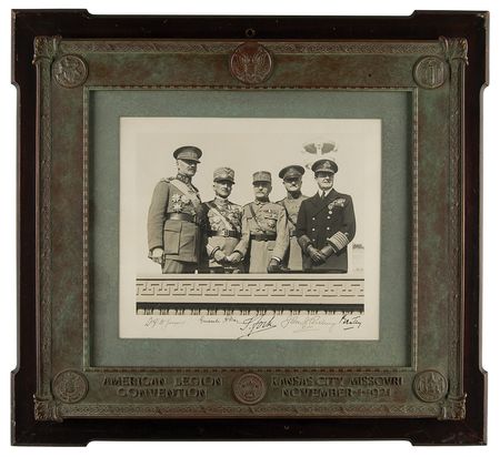 Lot #320 World War I Generals Signed Photograph - Image 2