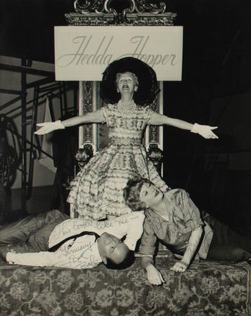 Lot #669 Lucille Ball and Bob Hope Signed Photograph - Image 1