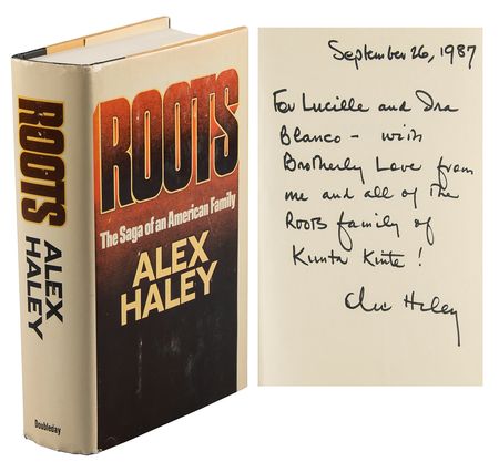 Lot #533 Alex Haley: 