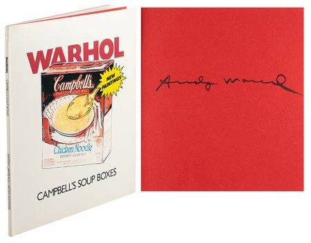 Lot #425 Andy Warhol Signed Book - Image 1