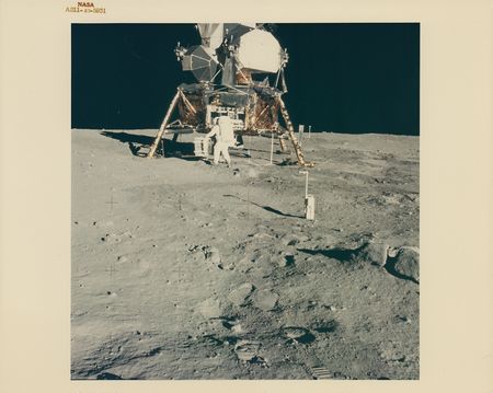 Lot #383 Apollo 11 Original Vintage NASA Photograph - Image 1