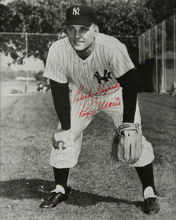 Lot #801 Roger Maris Signed Photograph - Image 1
